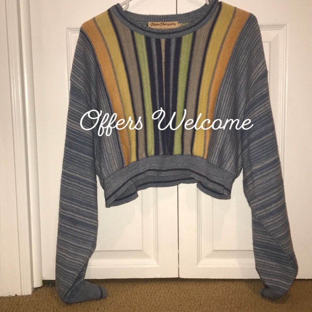 Norm Thompson Cropped Sweater
